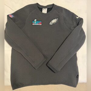 Nike NFL PHILADELPHIA EAGLES SUPERBOWL Size small women’s Crewneck sweatshirt